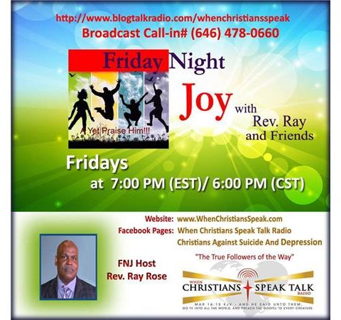 What Are God's Thoughts Towards You? Part 3!! Friday Night Joy with Rev. Ray