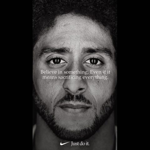 Nike shoes burned over Colin Kaepernick's "Just Do It" ad