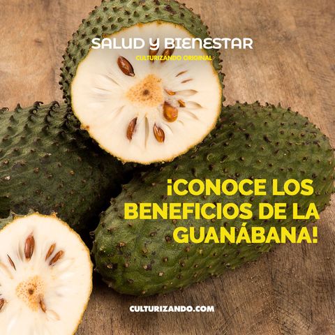 ¡Conoce los beneficios de la guanábana! • Salud y Bienestar - Culturizando