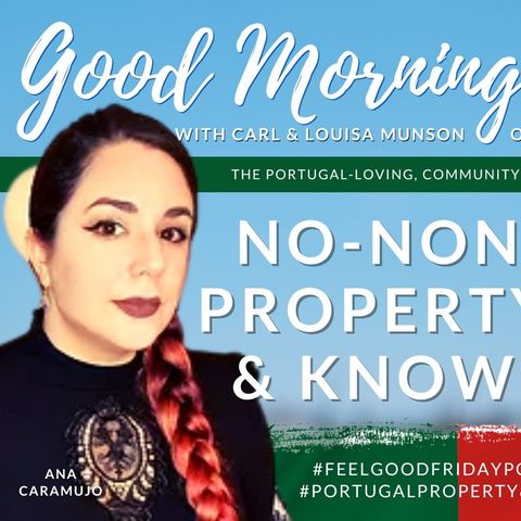 Feelgood Friday with Bobby O'Reilly and Savvy Cat Ana on Good Morning Portugal!