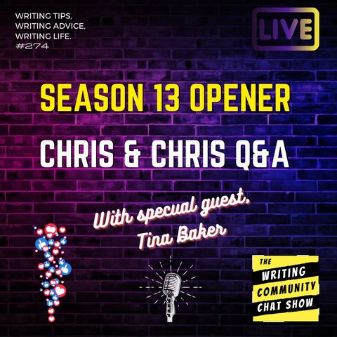 Season 13 opener. Chris, Chris & Tina Baker! Q&A.