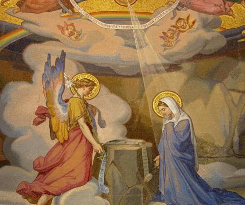 MISTERI GAUDIOSI - Annuncio dell'angelo a Maria
