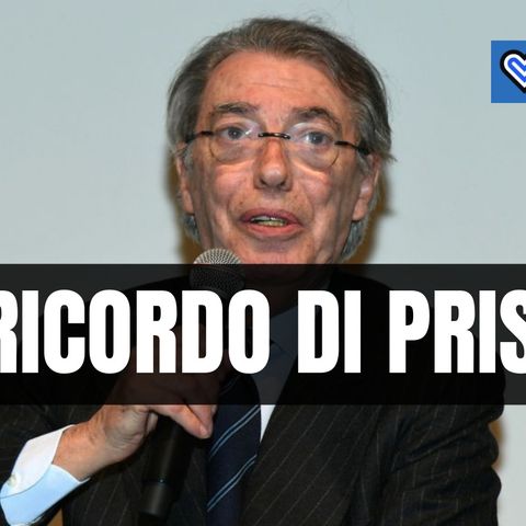 Moratti ricorda Prisco: "Mi placcò sotto casa, mi convinse a comprare l'Inter"