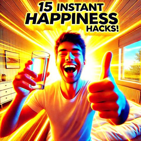 15 Instant Happiness Hacks That Will Change Your Life!