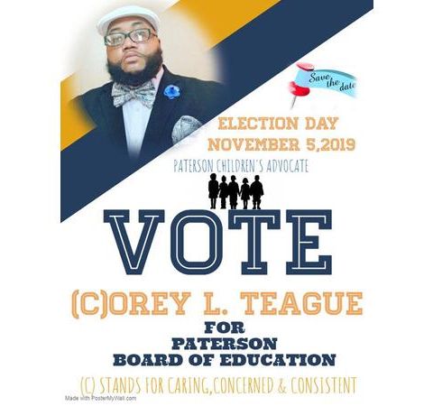 Meet NJ Activist Corey L. Teague Who Is Seeking Seat On Paterson School Board