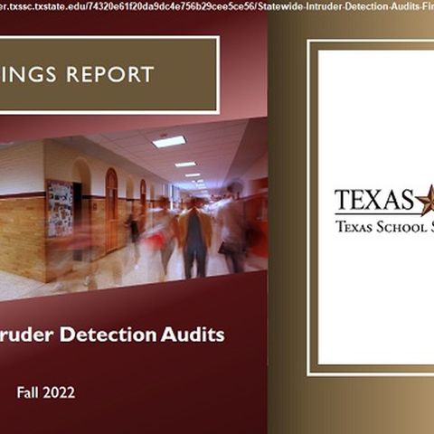 Bryan ISD review of safety/security inspections by the Texas school safety center