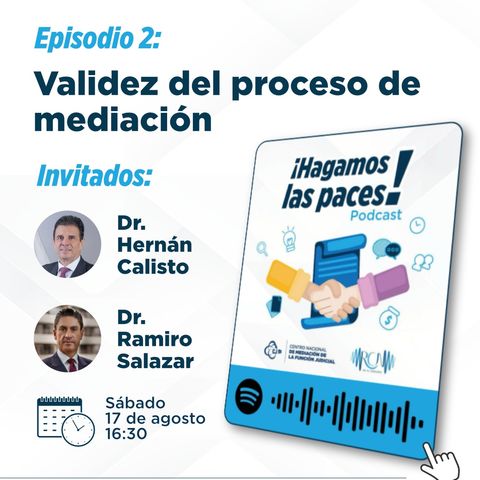 Validez legal del proceso de mediación | T1E2