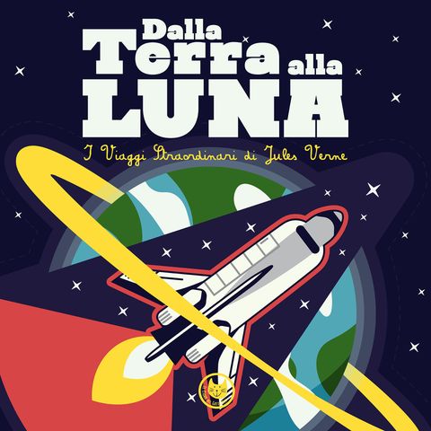 Dalla Terra alla Luna | I Viaggi Straordinari di Jules Verne | Fiabe per bambini raccontate | Età 4+