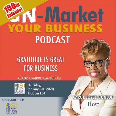 E|150 Gratitude is Great for Business
