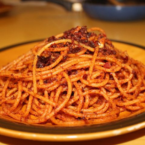 Spaghetti Con La 'Nduja