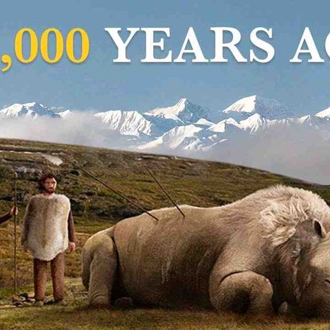 What Were Humans doing 100_000 Years Ago_