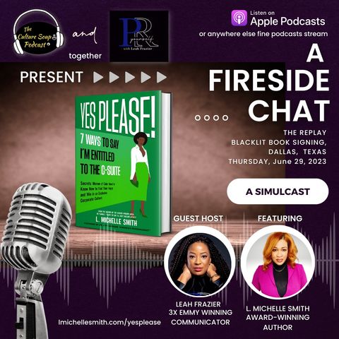Ep 184: Yes Please! DFW Book Signing at BLACKLIT w/Leah Frazier (Guest Host)