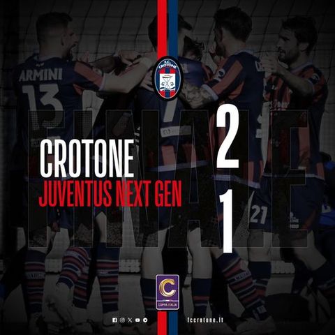 M91CROTONE: Il Taccuino di A.M. - Post 16°T. C G. C CROTONE 2 JUVENTUS NEXT GEN 1