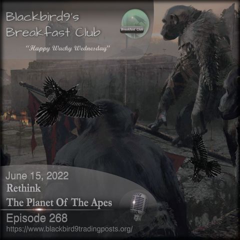 Rethink The Planet Of The Apes - Blackbird9 Podcast