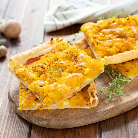 Sfoglia con zucca e speck