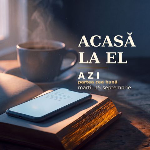 Acasă la el