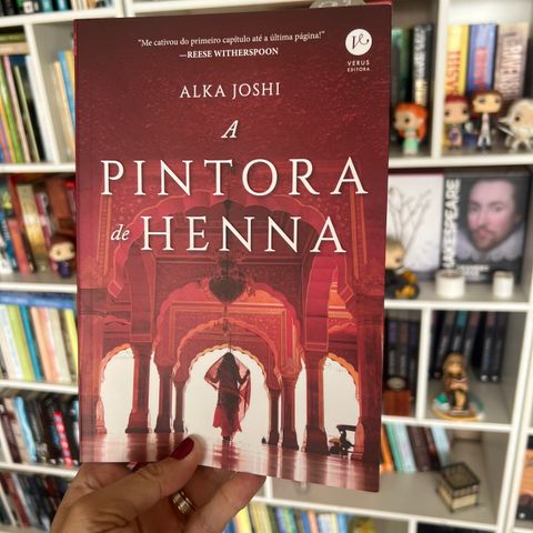 5ª Leitura do livro "A PINTORA DE HENNA" de Alka Joshi-INÍCIO PARTE DOIS
