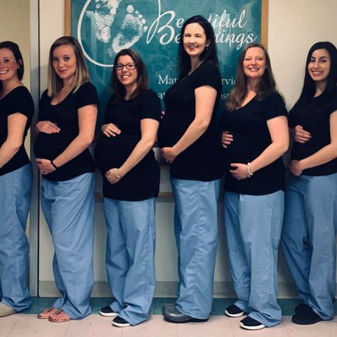 Eight Of Beverly Hospital's Maternity Ward Nurses Are Pregnant