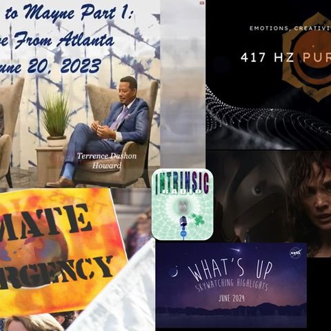 (6-2-24) Infinite Edge:  Climate emergencies climbing, planetary line-up can't be seen, Howard and Dr. Menzise talk physics