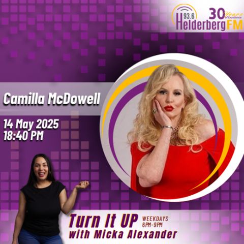 Camilla McDowell On #TurnItUP!