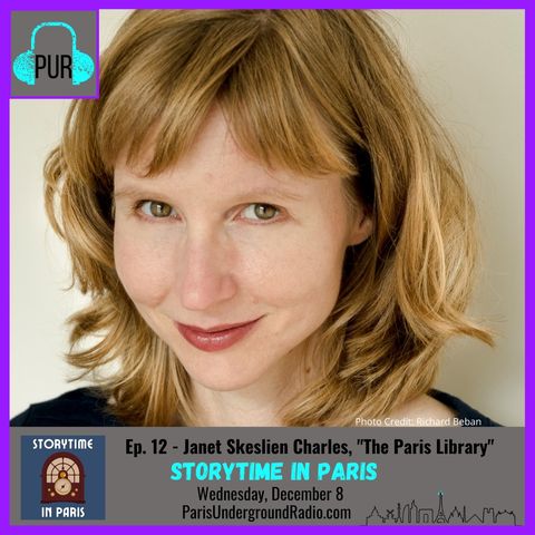Ep. 12 - Janet Skeslien Charles, "The Paris Library"