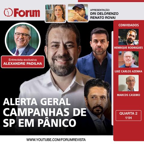 BOULOS, Nunes e Marçal: reta final em SP | Novas pesquisas | Revés do casal Moro | 02.10.24