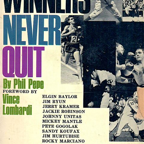 WINNERS NEVER QUIT