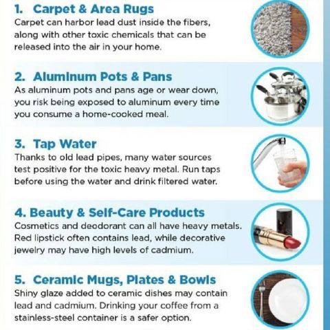 The DANGER of HEAVY METALS in The HOME