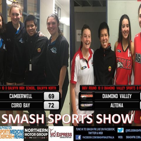 SSS: BigV Basketball Round 10 Youth League Girls Post Game Interviews 270518
