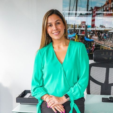 Ana María Zambrano Duque, gerente de la Terminal de Transporte de Bogotá (mp3cut.net)