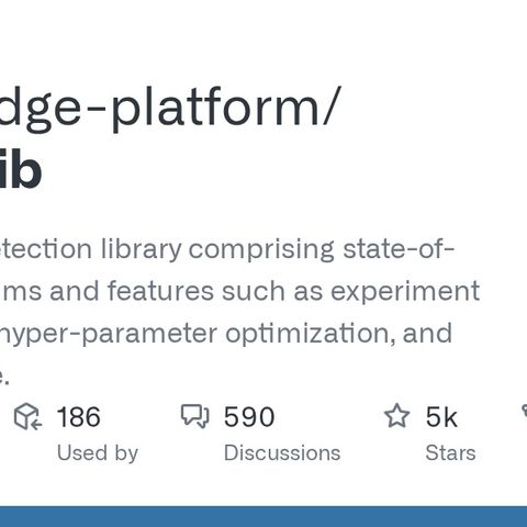 GitHub - open-edge-platform/anomalib: An anomaly detection library ...
