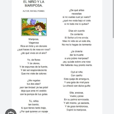 El niño y La mariposa 🧍