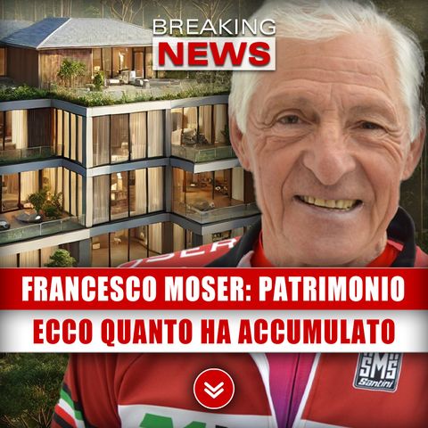 Francesco Moser, Patrimonio: Ecco Quanto Ha Accumulato!