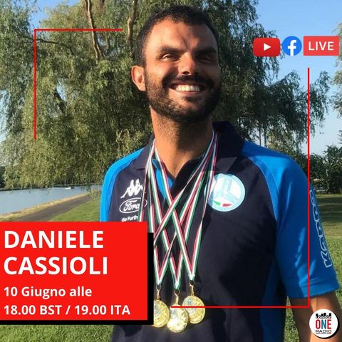 Daniele Cassioli, il pluricampione del mondo non vedente