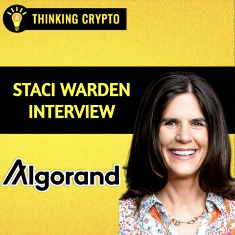 Staci Warden Interview -  Big News on Algorand's Future