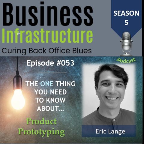 Episode 53: The One Thing You Need to Know About Product Prototyping   Eric Lange