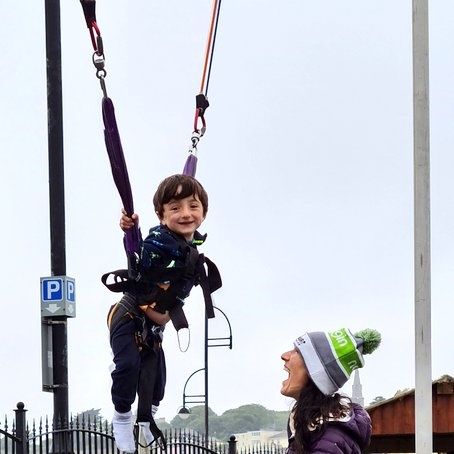 Young Adam's bungee dream comes true in Tramore