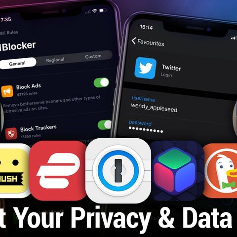 iOS 538: Protect Your Privacy and Data Online - VPNs, Content Blockers, Password Managers, and more.