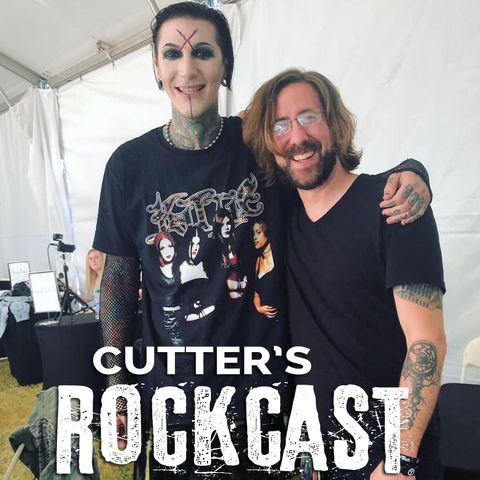 Rockcast Backstage at Aftershock 2019 - Chris Motionless of Motionless in White