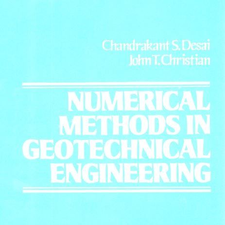 Numerical Methods in Geotechnical Engineering