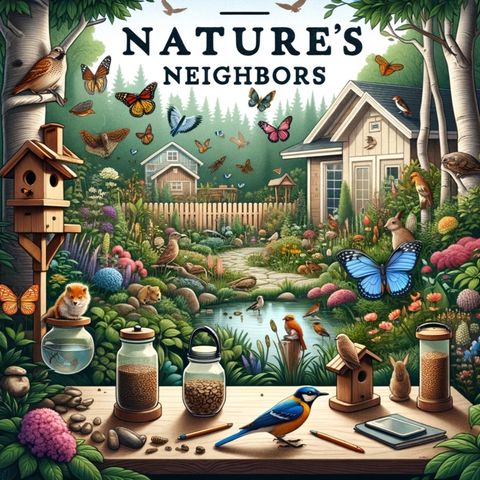 "Nature's Neighbors: Caring for Birds and Wildlife in Your Allotment Garden"