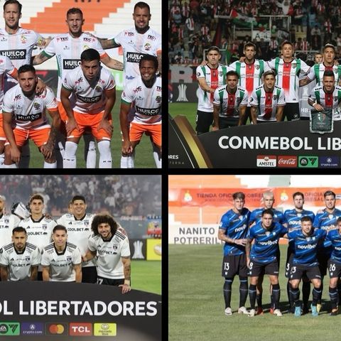 HISTÓRICO 4 EQUIPOS CHILENOS A COPA CONMEBOL LIBERTADORES