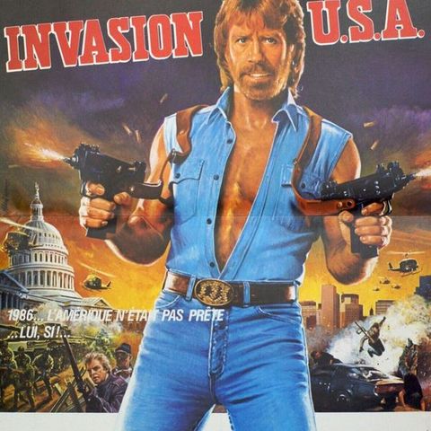 Invasion USA (1985) Happy Holidays! Chuck Norris and his trusty bazooka!