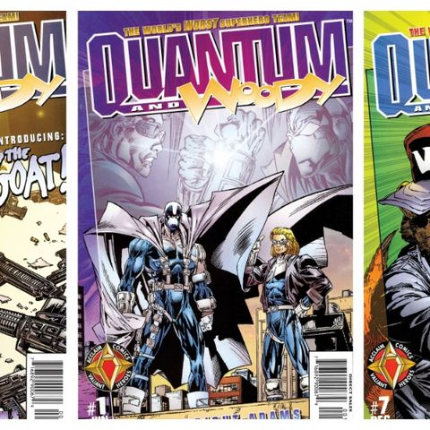 Source Material #376 - Quantum and Woody vol. 1 (Acclaim, 1997)