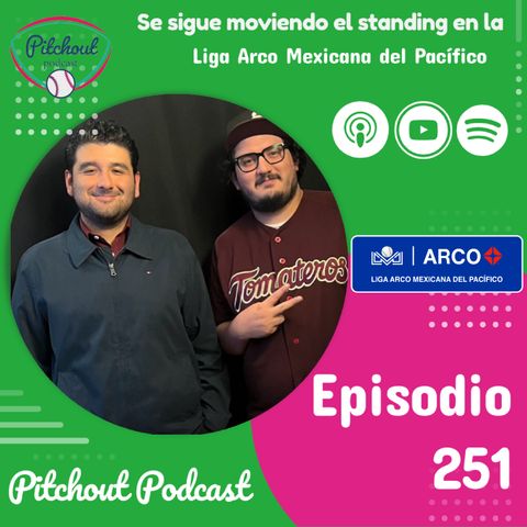"Episodio 251: Se sigue moviendo el standing en la Liga Arco Mexicana del Pacífico"
