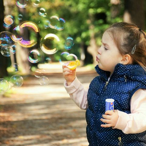 In Our Childhood, The Mountains Of Soap Bubbles Seemed So Incredible To Us