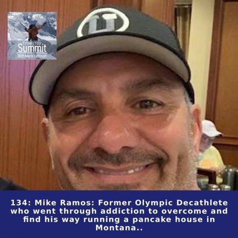Mike Ramos: Former Olympic Decathlete who went through addiction to overcome and find his way running a pancake house in Montana...
