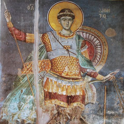 Saint Demetrios the Myrrh-Streamer