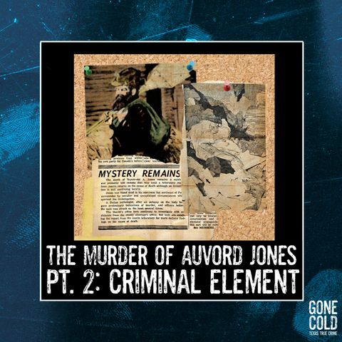 The Murder of Auvord Jones Part 2: Criminal Element