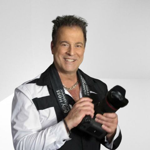 Worldwide celebrity photographer Billy Hess from New York is my very special guest!